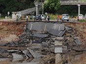 Chuva danifica pontes e interdita BR-101 em AL e PE