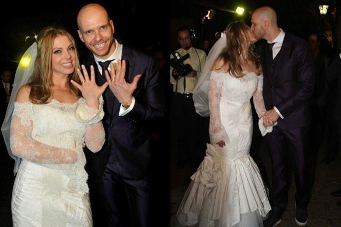 Casamento: Sheila Mello diz 'sim' a Fernando Scherer, em São Paulo