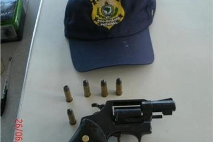 PRF: condutor preso por porte ilegal de arma
