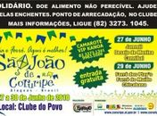 Festa junina de Coruripe começa neste domingo com Jammil e Canibal
