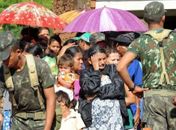 Vítimas comiam barro para sobreviver