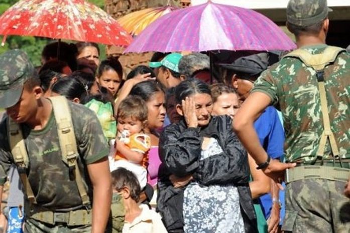Vítimas comiam barro para sobreviver