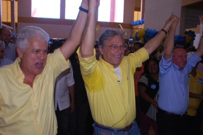 VÍDEO:Almeida declara apoio só ao partido e vai a convenção de Téo Vilela e Nonô