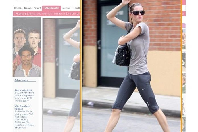 Gisele Bündchen aparece em público bem abaixo do peso