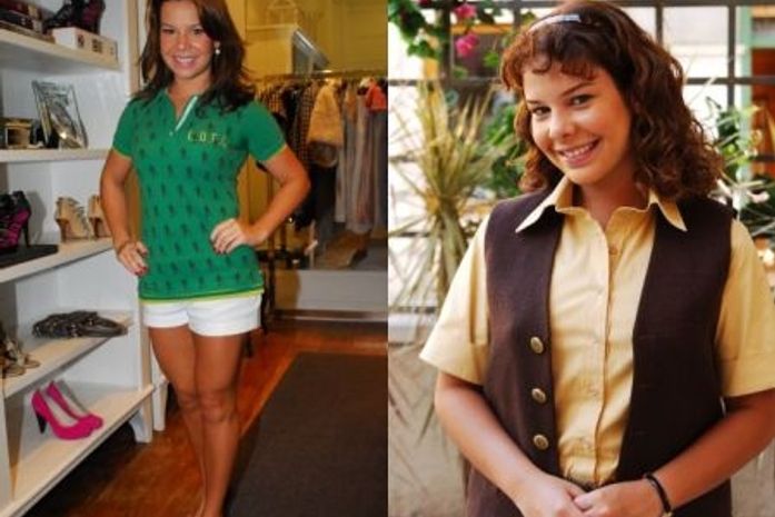 Fernanda Souza já teve que engordar sete quilos para fazer uma novela