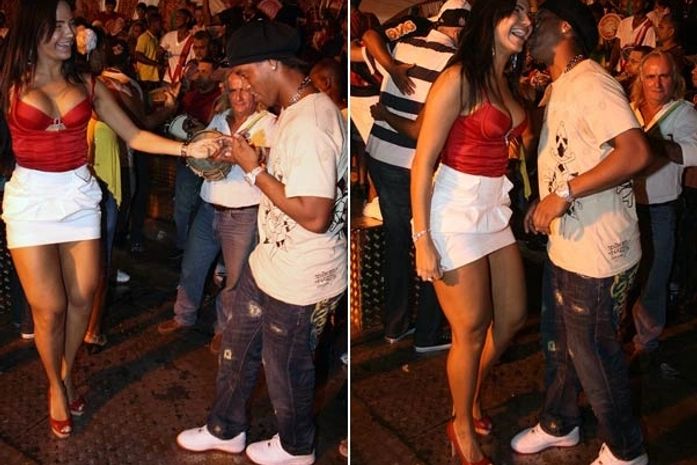 Shayene Cesário e Ronaldinho