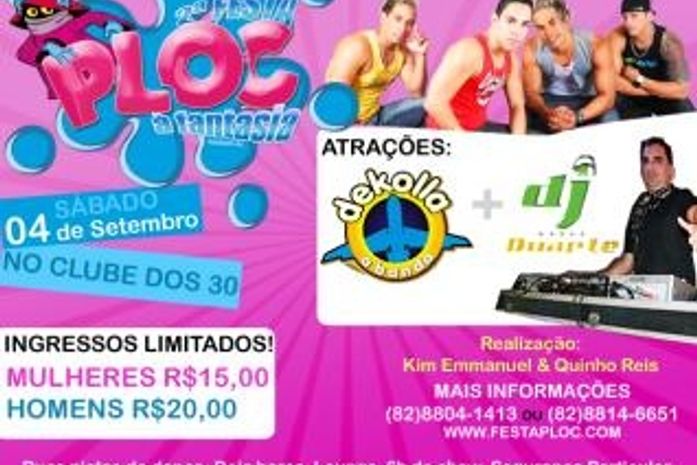 2ª Festa Ploc em Penedo já tem data definida