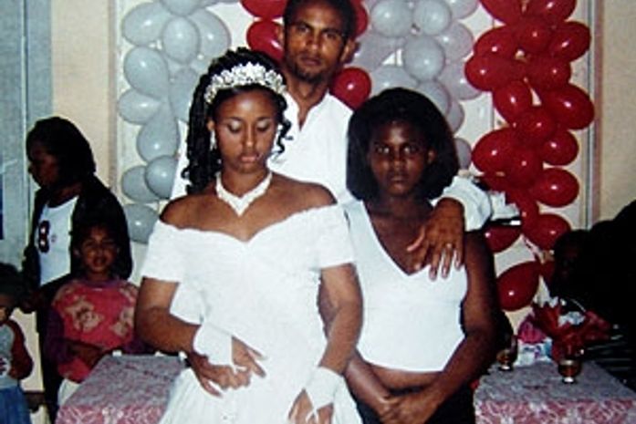 Casamento de Bruno em 2004