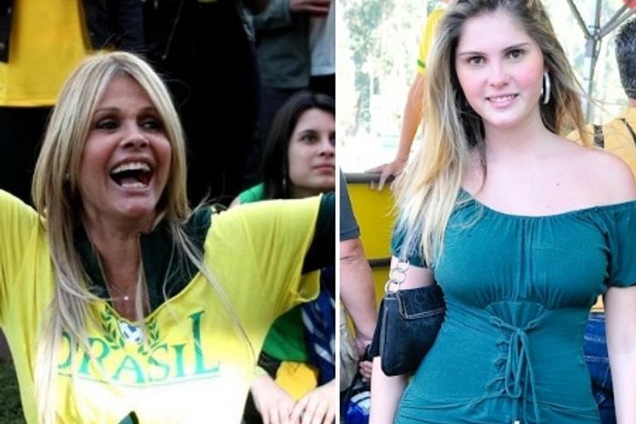 Monique Evans diz que filha dorme o dia todo depois que foi hostilizada