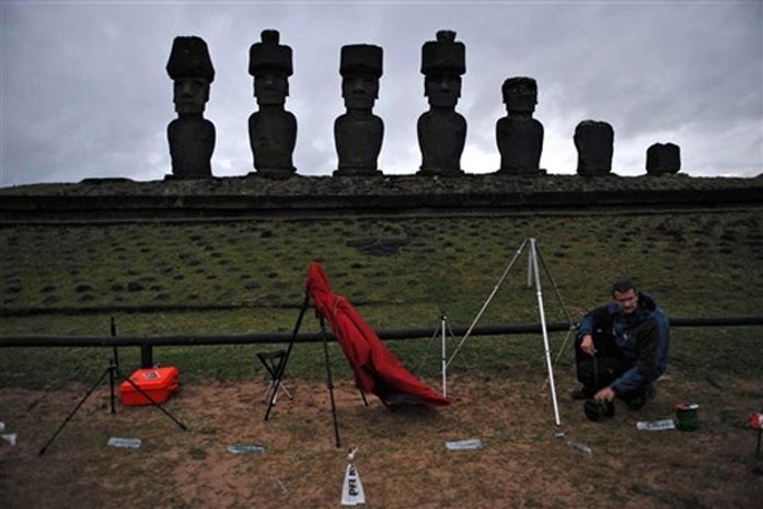 Ilha de Páscoa se prepara para acompanhar eclipse solar