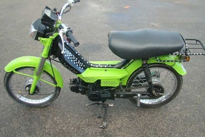 Motocicleta Shineray apreendida  