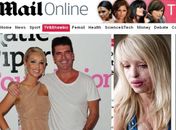 Simon Cowell posa com Katie Piper após longo processo de reconstrução do rosto da ex-modelo, atacada com ácido pelo ex-namorado
