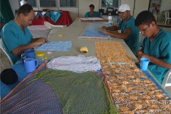 Arte de reeducandos exposta na Feira dos Estados e Nações