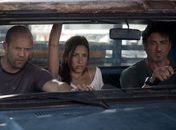 Gisele entre  Jason Statham e Stalone