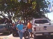 Começou: Orla de Maceió é invadida por correligionários de Lessa e Collor