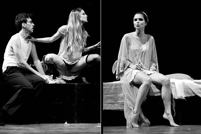 Flávia Viana como Geni de Toda Nudez Será Castigada