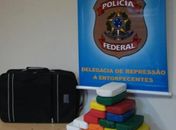 PF apreende cocaína que seria distribuída em Alagoas
