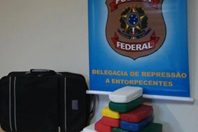 PF apreende cocaína que seria distribuída em Alagoas