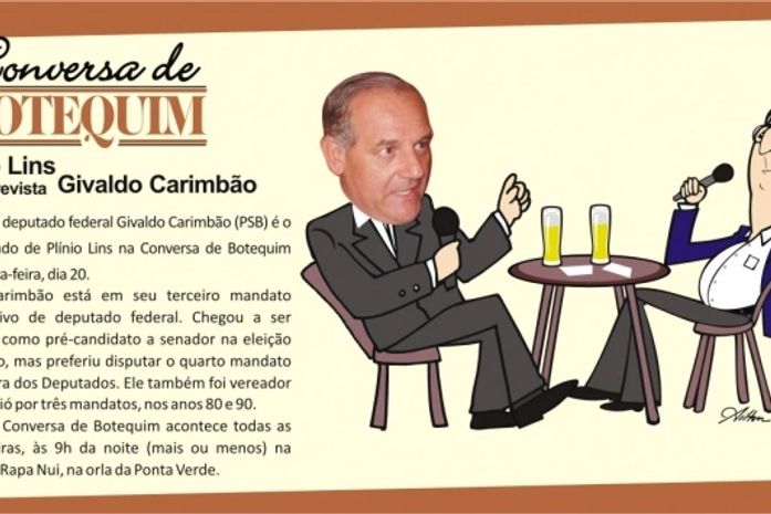Carimbão hoje na Conversa de Botequim do Plinio Lins