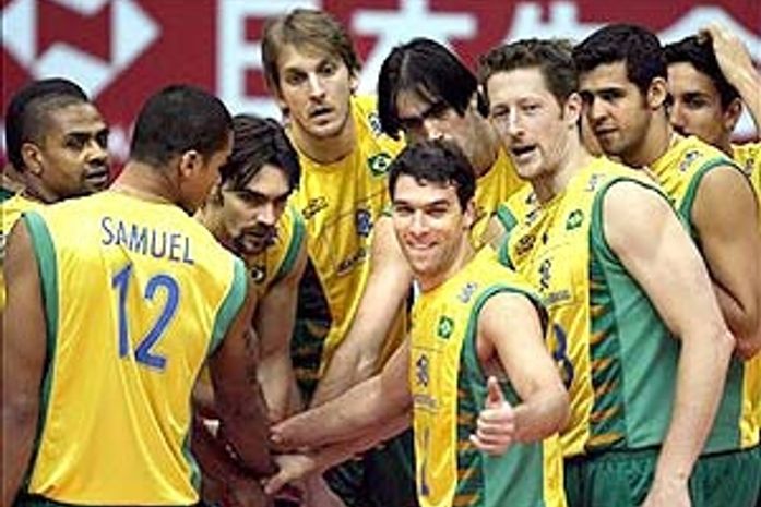 Brasil começa fase final da Liga Mundial de Vôlei contra a Argentina, nesta quarta