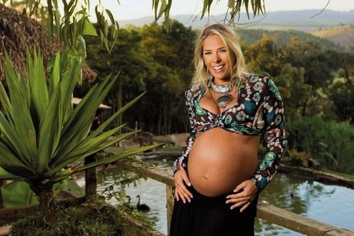 "Único desej que tive foi um relógio de ouro", brinca Galisteu sobre gravidez