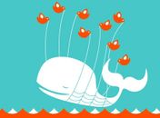 Baleia mostra quando o microblog está fora do ar 