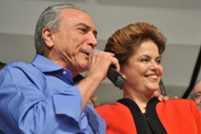 Michel Temer e Dilma