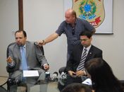 Delegados Políbio Brandão e Alexandre José de Mendonça