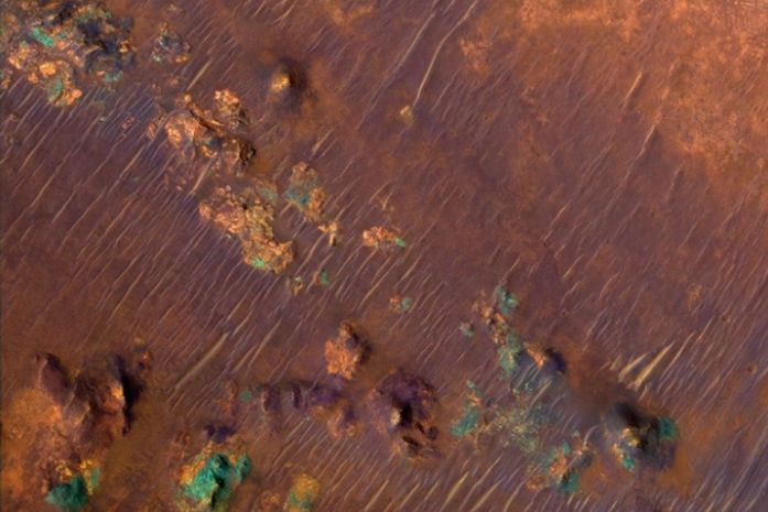 Rochas de Marte podem ter indício de vida