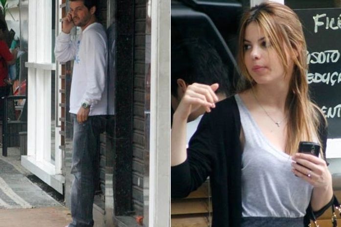 Vida que segue! Sthefany Brito almoça com Marcelo Serrado no Leblon