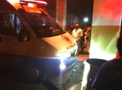Ambulância perde os freios e colide com muro de escola em União