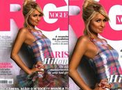 Paris Hilton na capa da edição brasileira da 'RG Vogue'