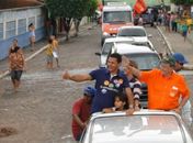 João Lyra faz carreata em Feira Grande