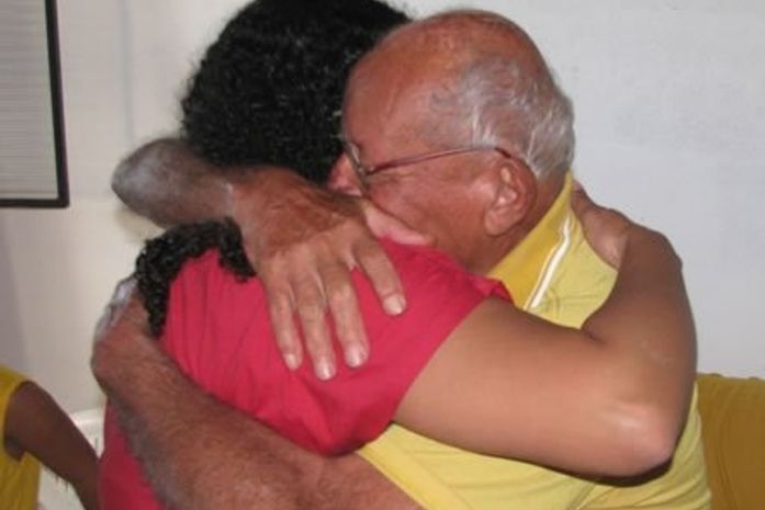 Emoção se misturou as lágrimas e a saudade