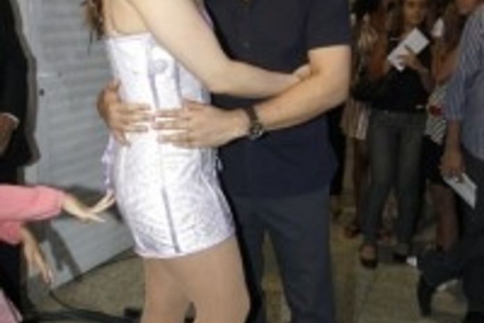 Edson Celulari e Claudia Raia se encontram na Globo após a separação