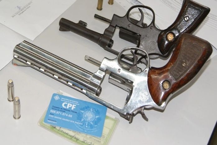 Armas apreendidas 
