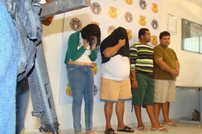 Família presa em Pernambuco roubou três bancos em Alagoas
