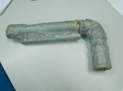 Arma de PVC apreendida 