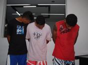 Os três foram  encaminhados para Central de Polícia 
