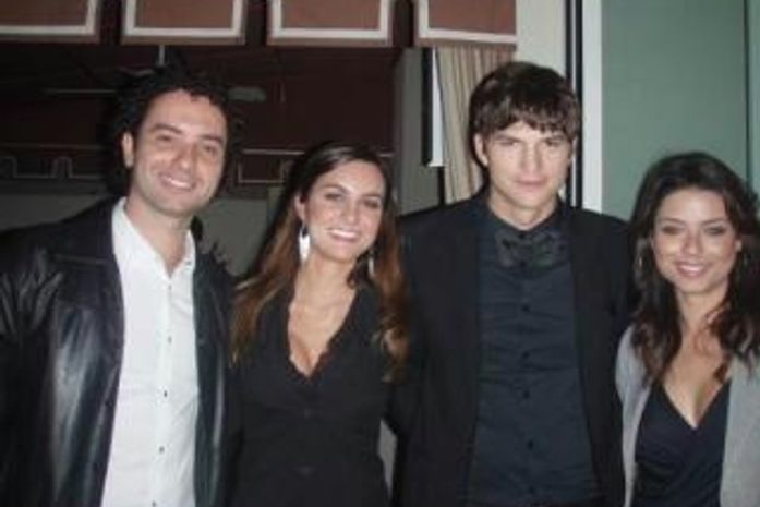 Marco Luque vai ser pai: a namorada do apresentador , Flávia Vitorino, está no 1o trimestre de gravidez