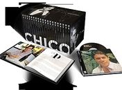 Caixa traz 20 discos de Chico Buarque
acompanhados de livretos 
