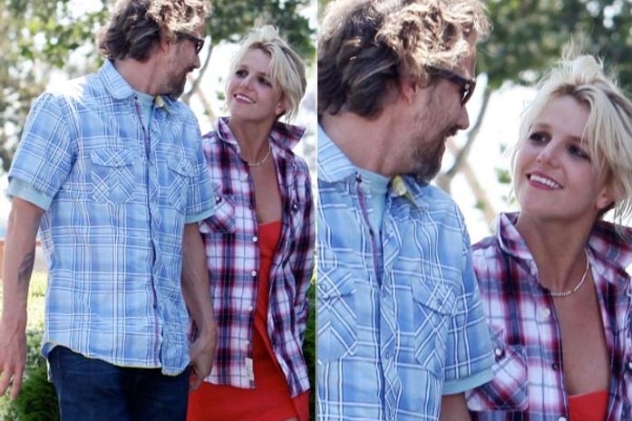 Britney Spears e Jason Trewick (arquivo)