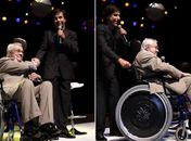 Chico Anysio voltou aos palcos com Tom Cavalcante
