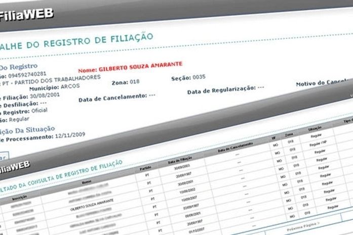 Servidor que acessou dados de EJ em Minas é filiado ao PT