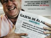 Teotônio “tira onda”, após Gazeta de Alagoas publicar direito de resposta na capa