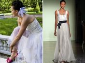 Modernas? Sapatos coloridos são nova moda entre as noivas