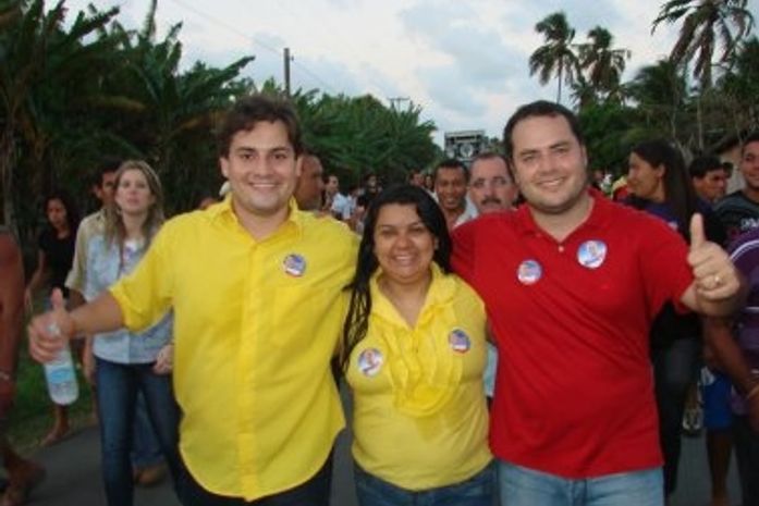 Bruno Loureiro, Adriana Siqueira e Renan Filho em Japaratinga