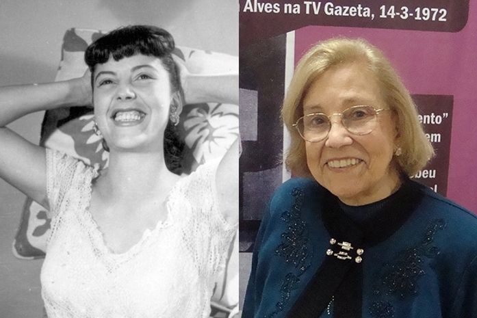 'A gente fazia TV a lenha', diz atriz do primeiro beijo da televisão brasileira