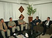 Novo comandante da Polícia Militar visita MPE