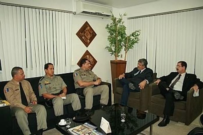 Novo comandante da Polícia Militar visita MPE